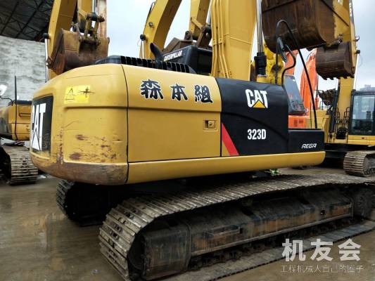 重慶74萬元出售卡特彼勒中挖323挖掘機