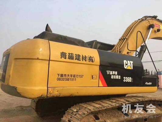 陕西汉中市100万元出售卡特彼勒大挖336挖掘机