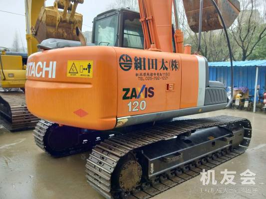 江西九江市40萬元出售日立小挖ZX120挖掘機