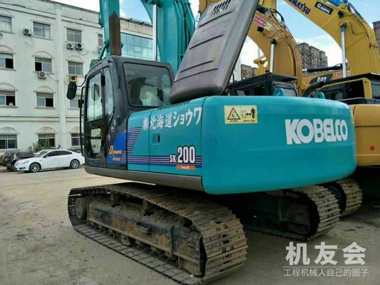 江苏苏州市38.8万元出售神钢中挖SK200挖掘机