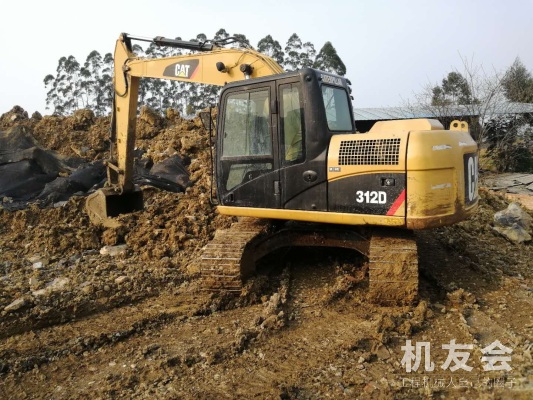 廣西桂林市36萬元出售卡特彼勒小挖312挖掘機