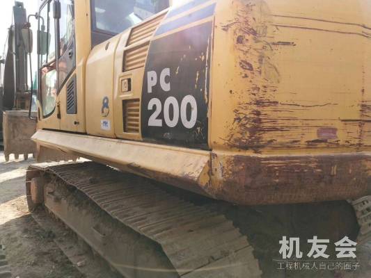 江苏苏州市35万元出售小松中挖PC200挖掘机