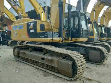 江苏苏州市230万元出售卡特彼勒特大挖349挖掘机