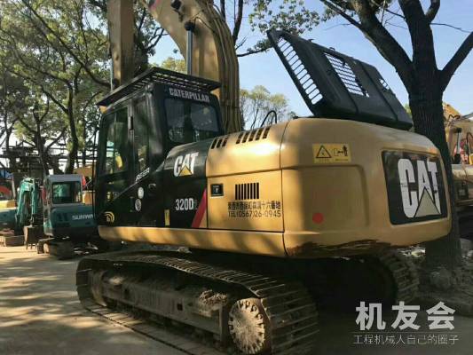 江苏苏州市67.5万元出售卡特彼勒中挖320挖掘机