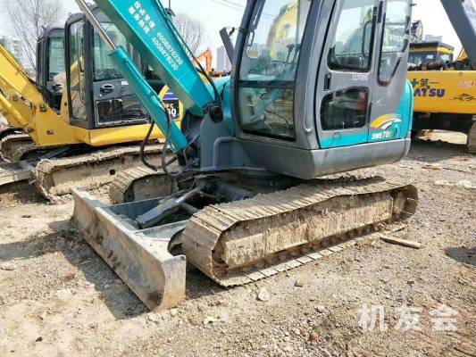 江苏苏州市8万元出售山河智能小挖SWE70挖掘机