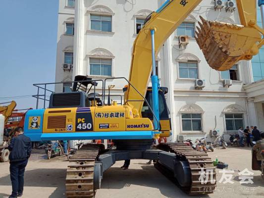 江苏苏州市98万元出售小松大挖PC450挖掘机