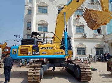 江苏苏州市98万元出售小松大挖PC450挖掘机