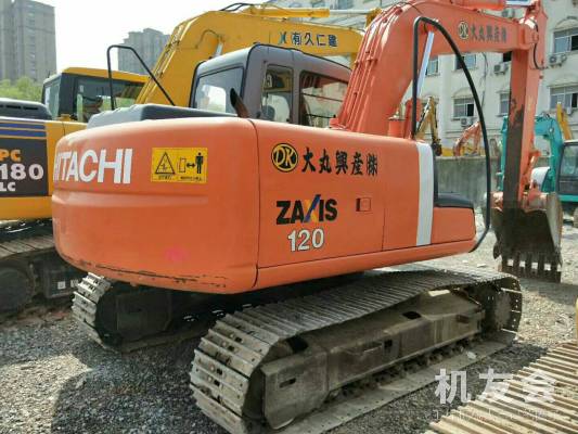 江苏苏州市38.8万元出售日立小挖ZX120挖掘机