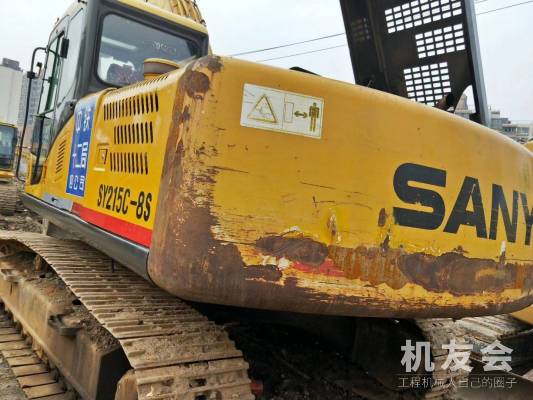 江苏苏州市16万元出售三一重工中挖SY215挖掘机