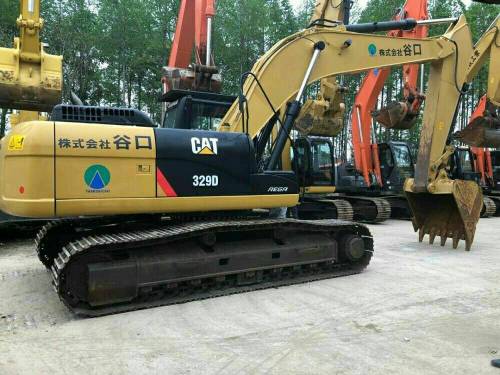 江苏苏州市68万元出售卡特彼勒大挖329挖掘机
