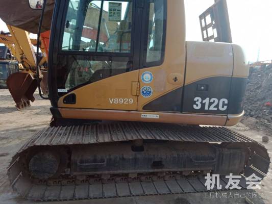 江苏苏州市21万元出售卡特彼勒小挖312挖掘机