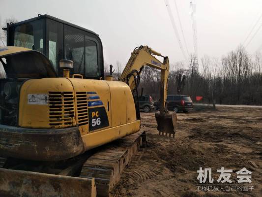 北京15萬元出售小鬆迷你挖PC56挖掘機