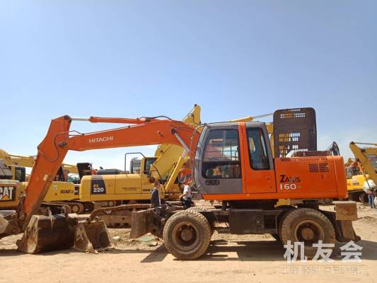 江苏苏州市30万元出售日立中挖160轮挖挖掘机
