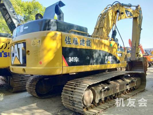 广西贺州市170万元出售卡特彼勒大挖349挖掘机