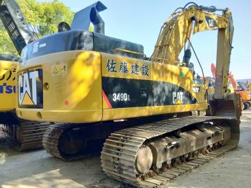 广西贺州市170万元出售卡特彼勒大挖349挖掘机