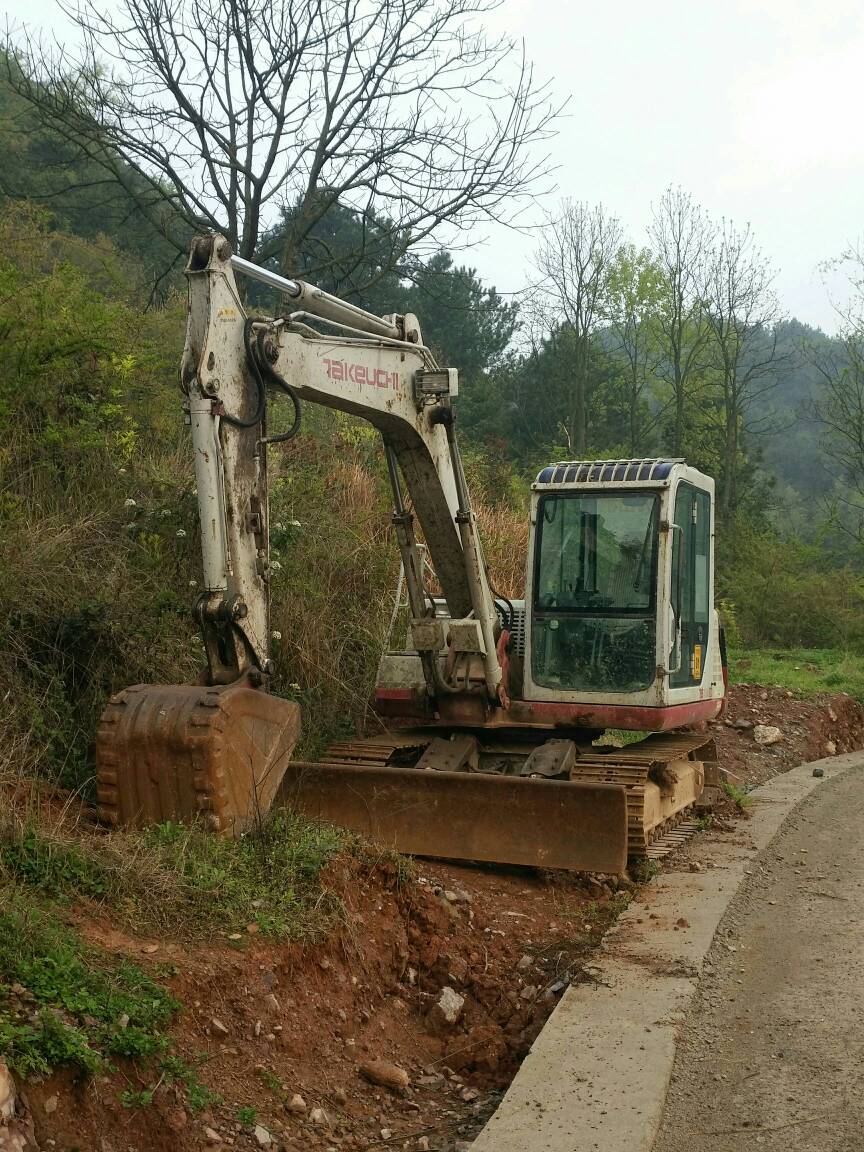 贵州贵阳市出租竹内小挖TB175挖掘机