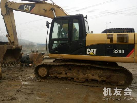河南信阳市60万元出售卡特彼勒中挖320挖掘机