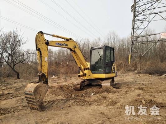 北京15萬元出售小鬆迷你挖PC56挖掘機
