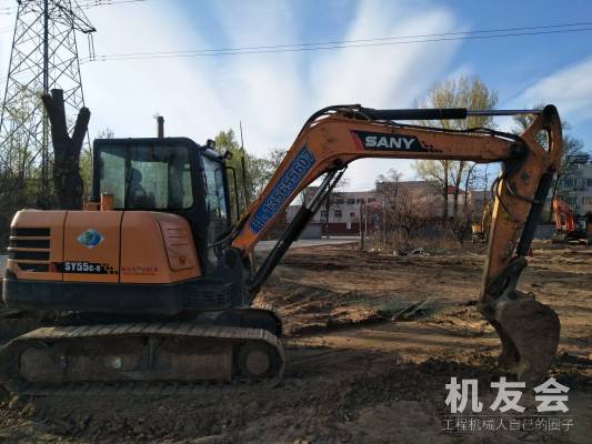 北京20万元出售三一重工迷你挖SY55挖掘机