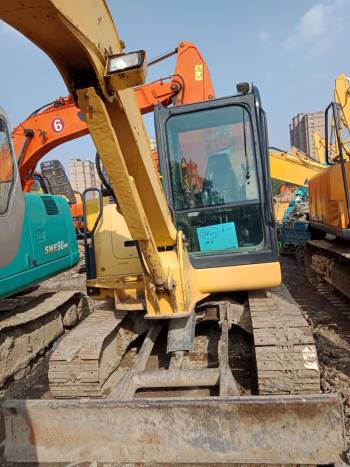 江蘇蘇州市12萬元出售小鬆迷你挖PC56挖掘機