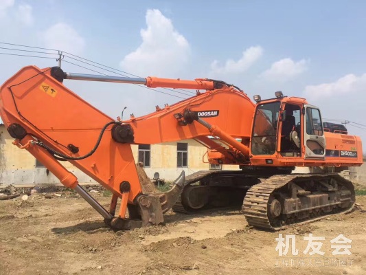 山東臨沂市出租鬥山特大挖DH500挖掘機