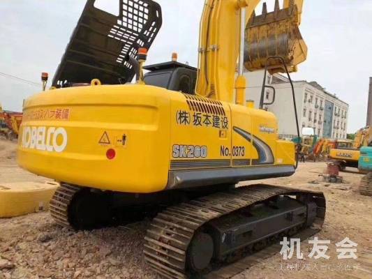 江苏苏州市58万元出售神钢大挖SK260挖掘机