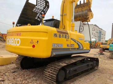 江蘇蘇州市58萬元出售神鋼大挖SK260挖掘機