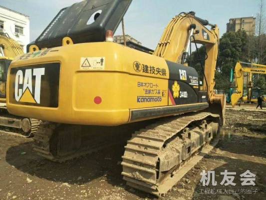 江蘇蘇州市87萬元出售卡特彼勒大挖340挖掘機