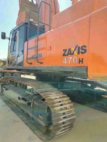 江苏苏州市125万元出售日立特大挖ZX470挖掘机