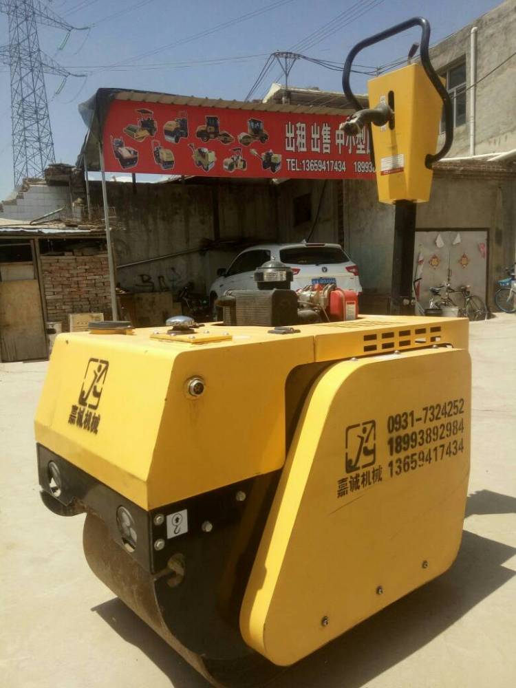 甘肃兰州市出租嘉诚机械液压式5吨以下1-8吨压路机双钢轮压路机