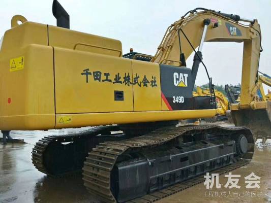 江苏苏州市85万元出售卡特彼勒特大挖349挖掘机