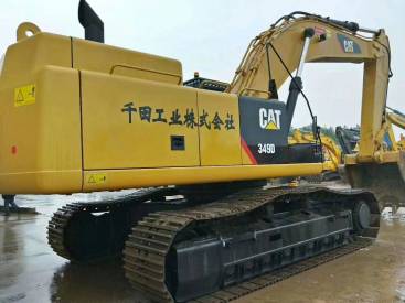 江蘇蘇州市85萬元出售卡特彼勒特大挖349挖掘機