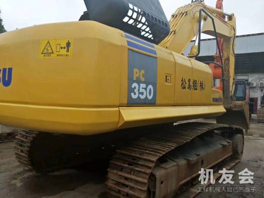 江苏苏州市65万元出售小松大挖350挖掘机