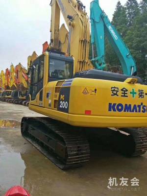 江蘇蘇州市50萬元出售小鬆中挖PC200挖掘機