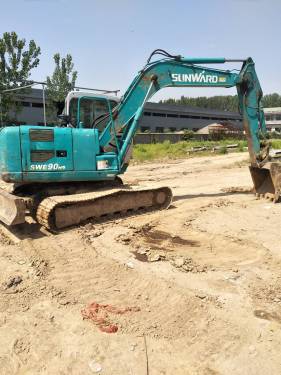 安徽宿州市10万元出售山河智能小挖SWE85挖掘机