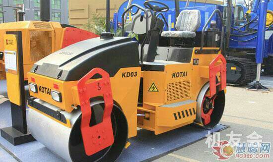 福建寧德市出租科泰重工液壓式5噸以下KD03雙鋼輪壓路機