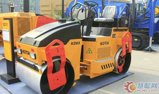 福建寧德市出租科泰重工液壓式5噸以下KD03雙鋼輪壓路機