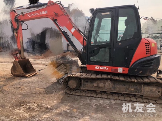 遼寧沈陽市28.5萬元出售久保田小挖KX183挖掘機