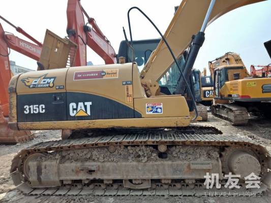 江苏苏州市32万元出售卡特彼勒中挖315挖掘机