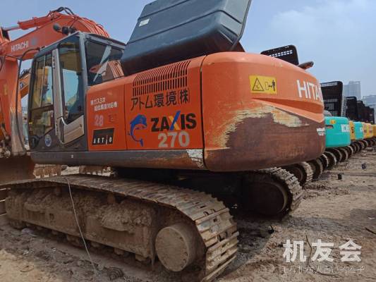 江蘇蘇州市46萬元出售日立大挖270挖掘機