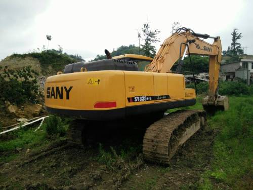 贵州六盘水市出租三一重工大挖SY355挖掘机