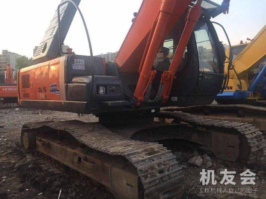 江苏苏州市38.8万元出售日立中挖ZX240挖掘机