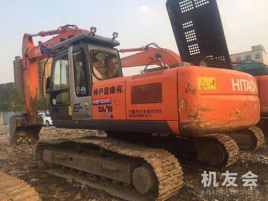 江苏苏州市38.8万元出售日立中挖ZX240挖掘机
