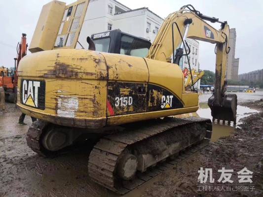 江苏苏州市38万元出售卡特彼勒小挖315挖掘机