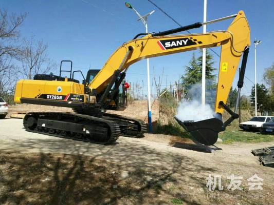 甘肅慶陽市出租三一重工大挖SY265挖掘機