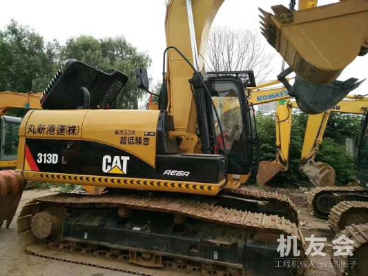 江苏苏州市36万元出售卡特彼勒小挖313挖掘机