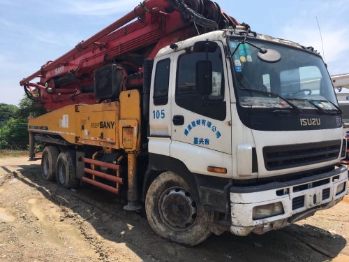 湖南長沙市88萬元出售三一重工45-47米（三橋）五十鈴46M泵車