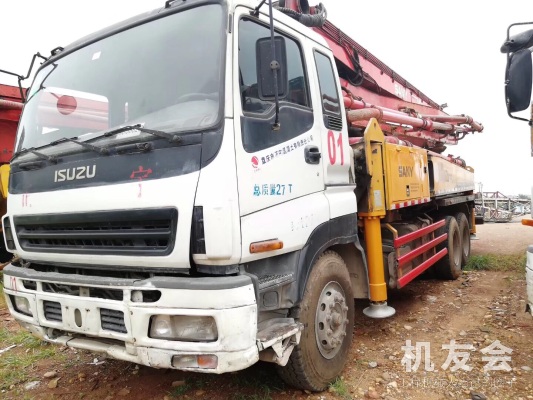 湖南長沙市67.8萬元出售三一重工36-44米37M泵車