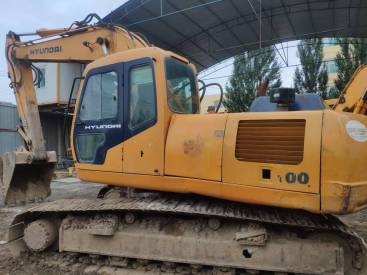山西太原市18万元出售现代中挖R220挖掘机