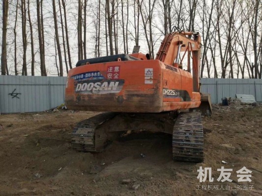 江蘇蘇州市22萬元出售鬥山中挖DH225挖掘機